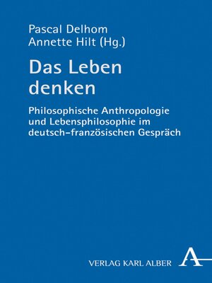 cover image of Das Leben denken